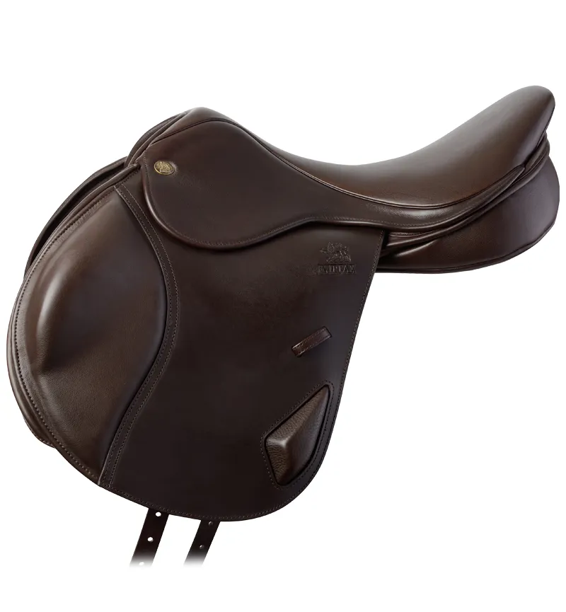 Fairfax Classic Monoflap Saddle XC Large Block - Brown